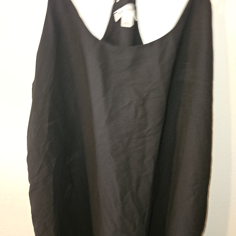 Zenana Outfitters Womans Sheer Black Sleeveless Blouse Size S - Picture 2 of 11